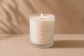 Glow Within Reflection Candle - White