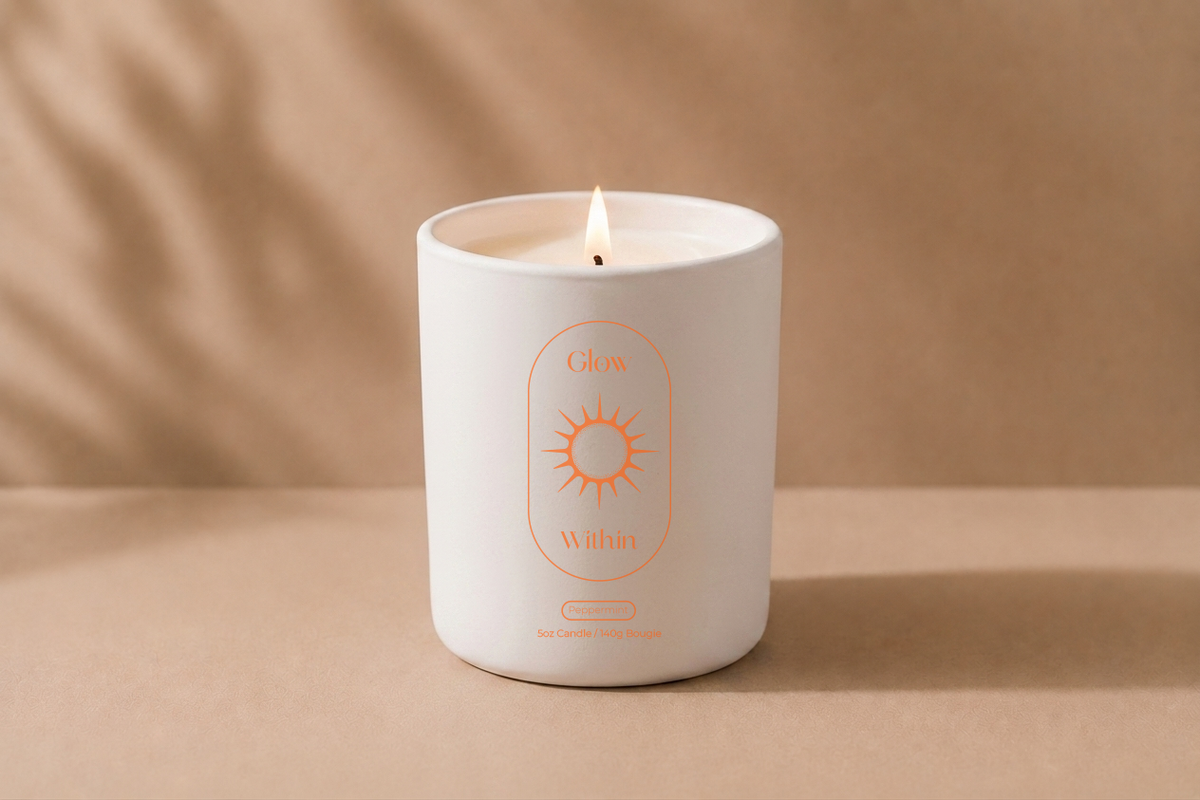 The Reflection Candle - Matte White